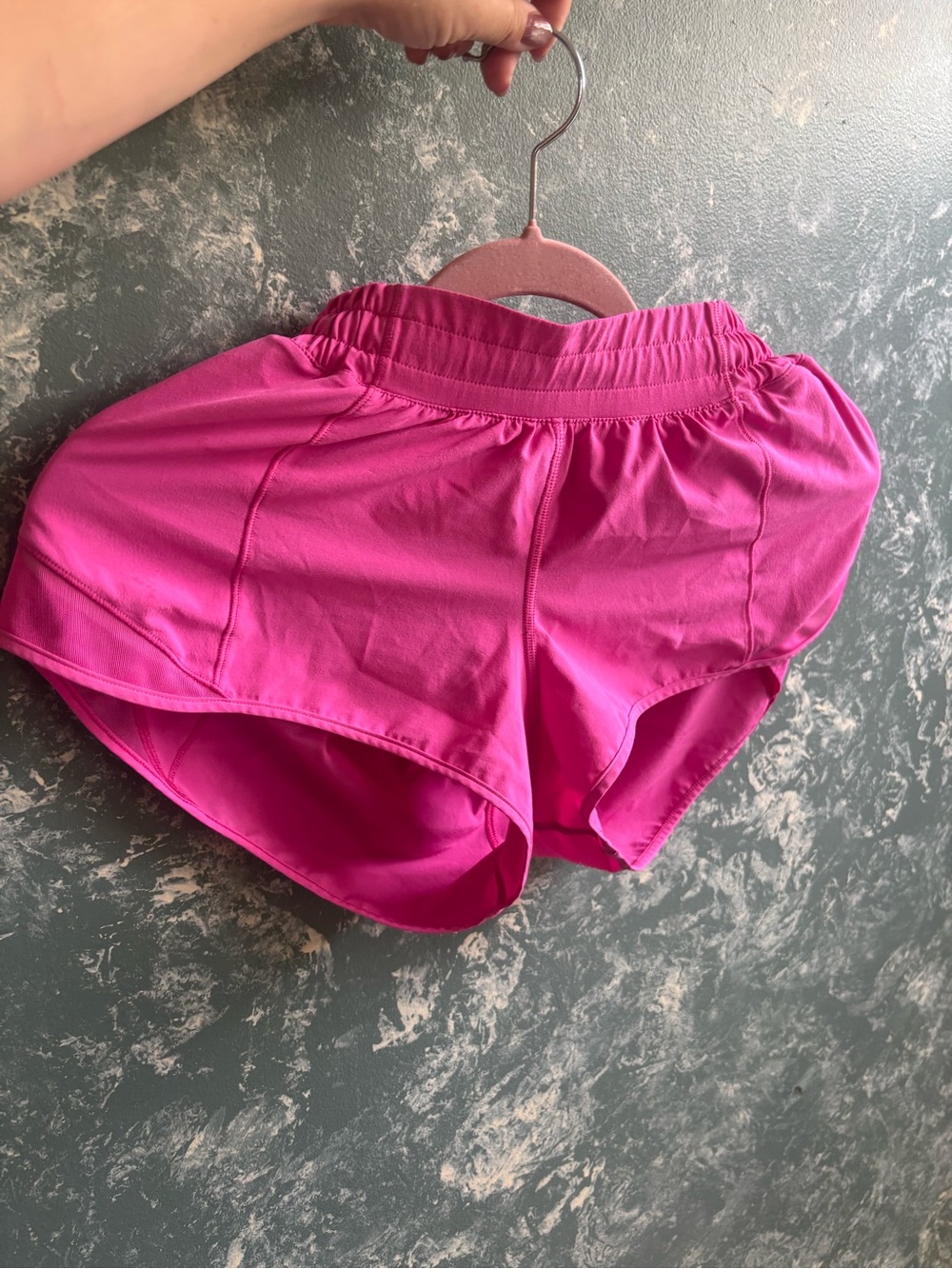lululemon athletica Bright Pink Women's Running Shorts